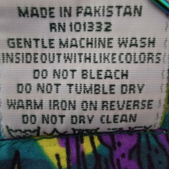 Island Shirtworks Mens Shirt Sz M Button Down Short Sleeve Tropical Vacation - Picture 10 of 11